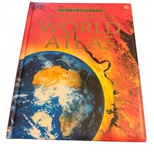 Born Children's World Atlas - Red and Blue